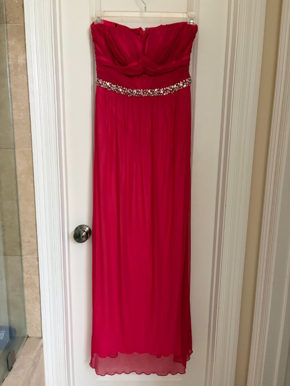 Bright Fuschia Dress   Size:  13 Junior